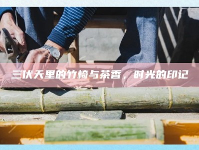 三伏天里的竹椅与茶香，时光的印记