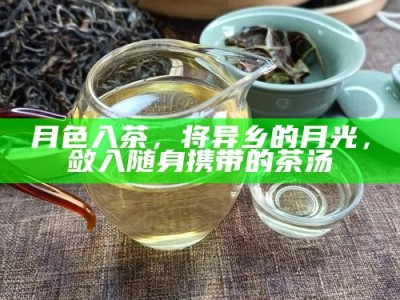 月色入茶，将异乡的月光，敛入随身携带的茶汤