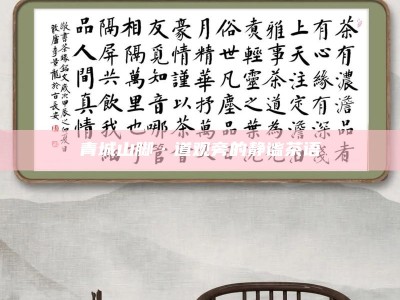 青城山脚·道观旁的静谧茶语