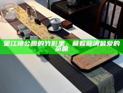 望江楼公园的竹影里，藏着薛涛最爱的茶席