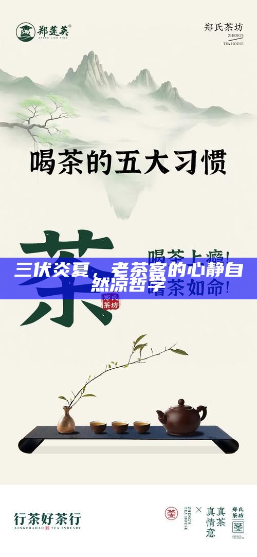 三伏炎夏，老茶客的心静自然凉哲学