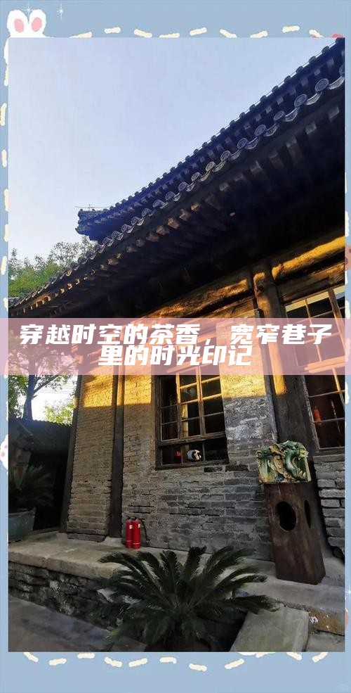 穿越时空的茶香，宽窄巷子里的时光印记