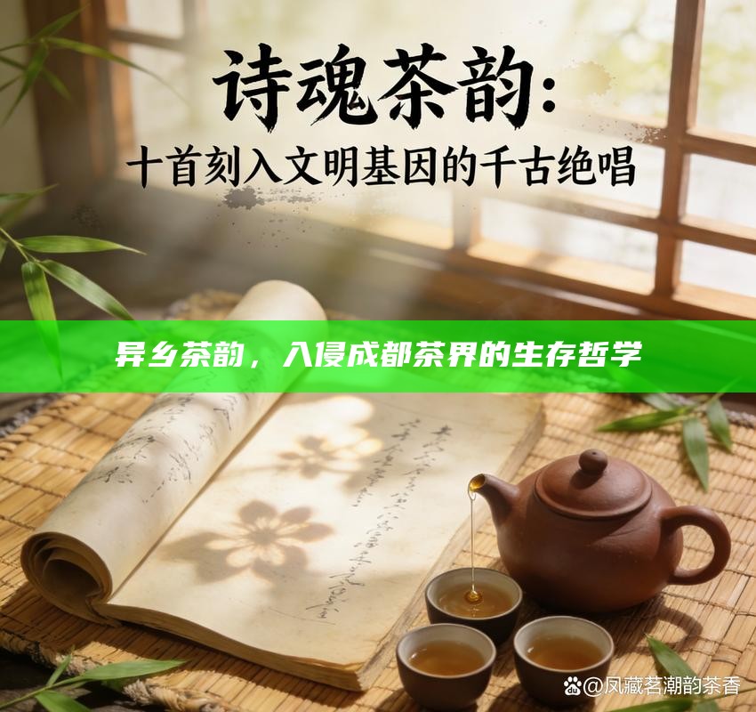 异乡茶韵，入侵成都茶界的生存哲学